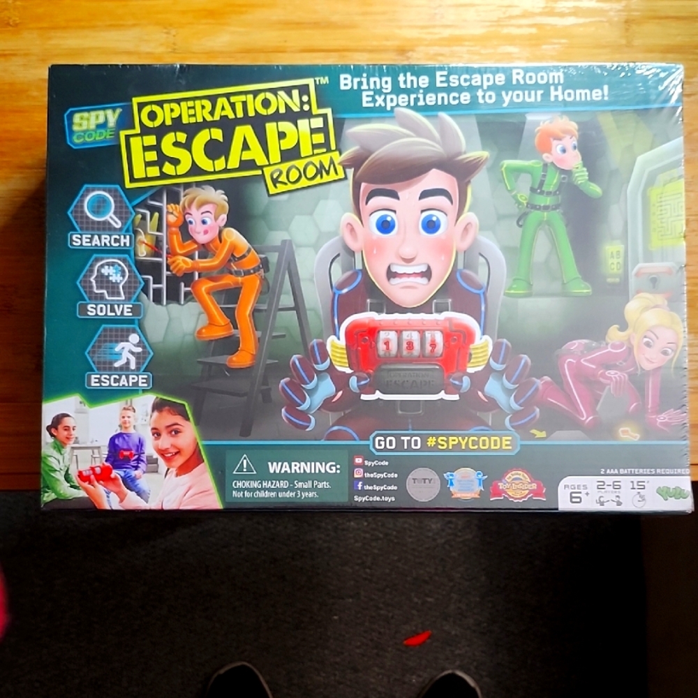 Spy Code Operation: Escape Room